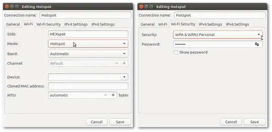 Edit Hotspot Name and Password