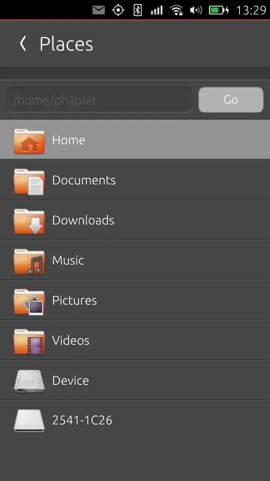 screenshot of Firefox error message