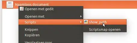 Screenshot of the check