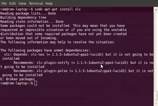 could not mount error