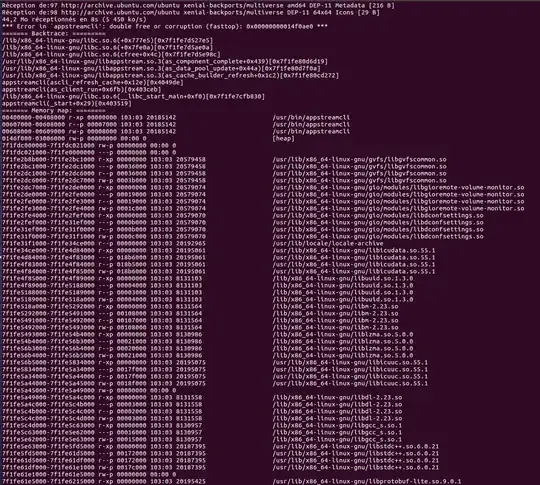 error in appstreamcli: double free or corruption...
