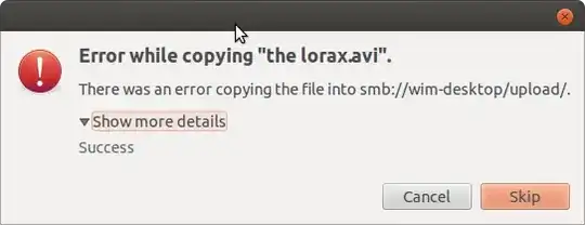 zenity dialog after changing
