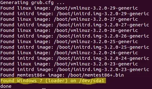 Windows partitions visible to Ubuntu
