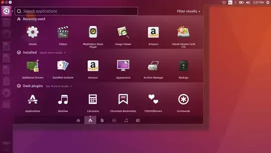Unity 7.4 on Ubuntu 16.04LTS