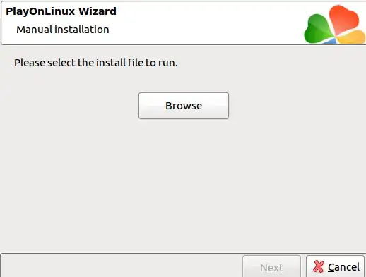 installer options screenshot