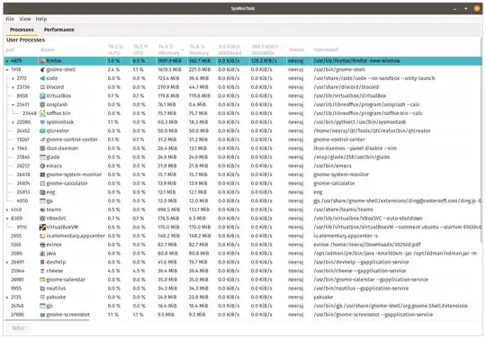 Picture of EFI Firmware setup