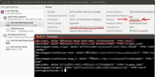 Disk Utility and blkid