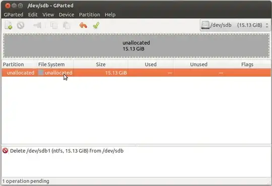 Parttitions found on HardDrive