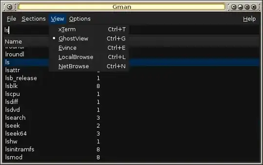 Target Terminal Screenshot