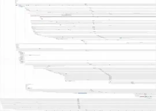 photograph of laptop display showing busybox initramfs
