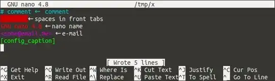 Nano with plain file