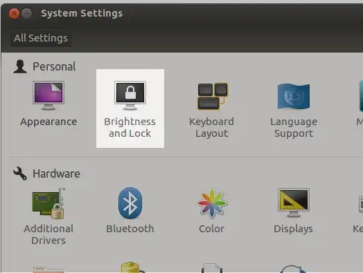 user mod -d screen shot