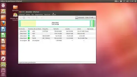 Screenshot showing how to see a file's permissions--including executable permissions--with both Nautilus and ls.