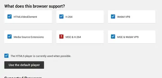 working html5 player enabled screenshots