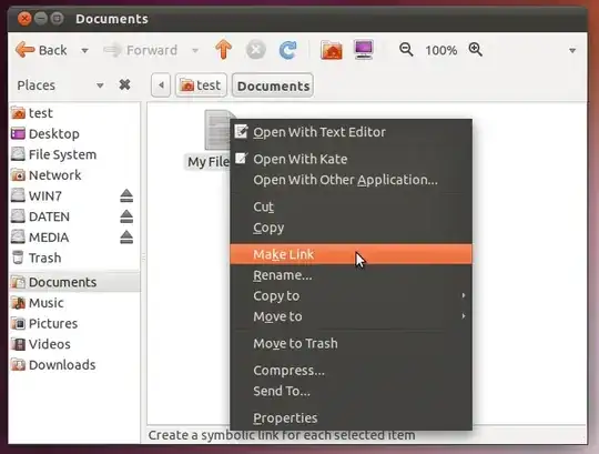 My partition setup (MBR)