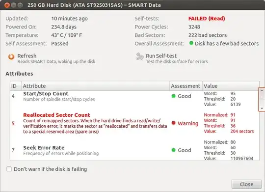 Smart data on disk utility