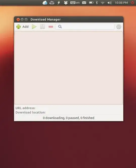 Screenshot of my terminal