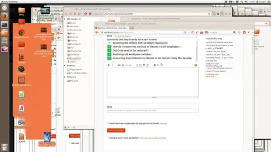 Selecting any part and moving mouse anywhere cause this effect