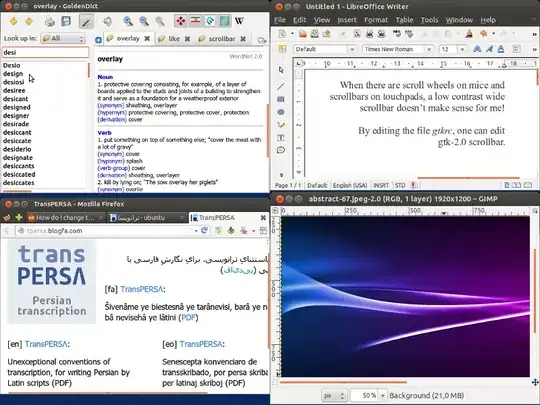 Change gtk-2 scrollbar to something like overlay