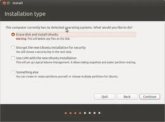 Eventually i was aiming to use the Borg bootloader,i was expecting the option "Install alongside windows 7" and thats what im trying to get, so i googled this problem, and lots of people had leftover GPT data, so now i have no idea where to go