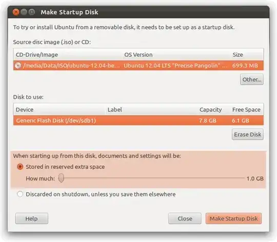 give a configuration according to your system, not all of it but enough