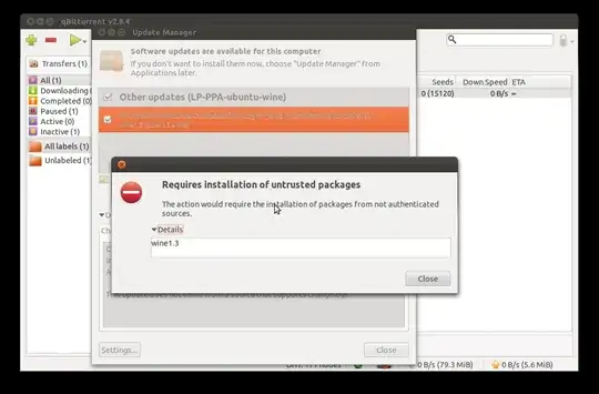 Foobar2000 in Wine with lyrics