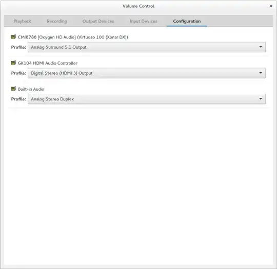 PulseAudio Volume Control