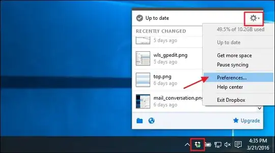 xcursor-viewer showing cursors