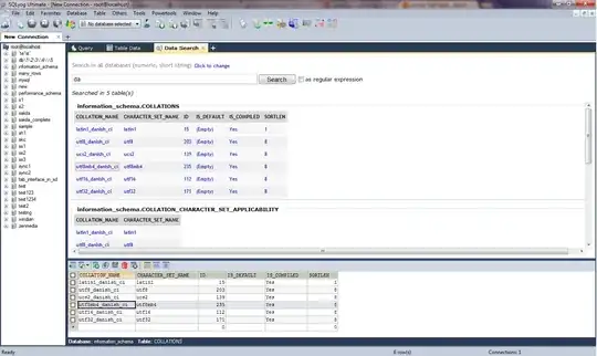 SQLyog Datasearch screenshot