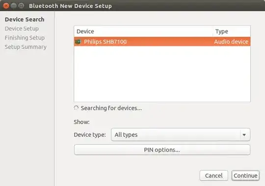 device appears as E: under /media