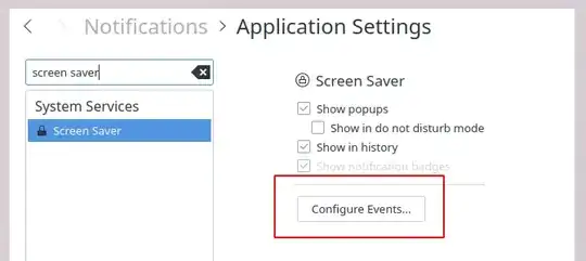 Notifications - Application Settings