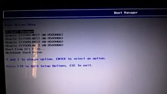 BIOS Boot Manager