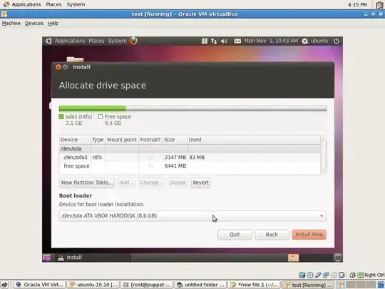 Screenshot of a mouse-over tooltip seen in Geany