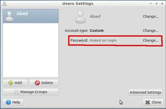screenshot of gparted