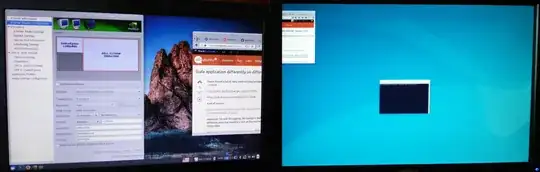 nvidia-settings viewportin with panning trick photo - right of