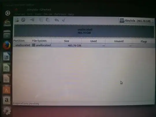 GParted unable to find partitions