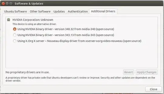 Sound Settings Screenshot