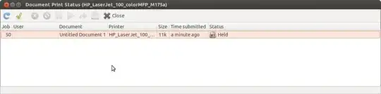 The window I am on now