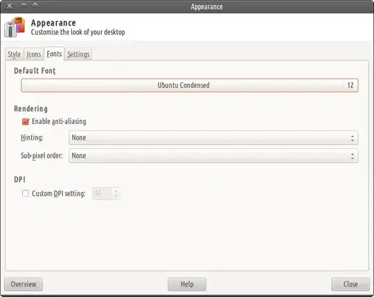 Settings > Appearance