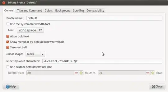 Image of the "Edit" profile window