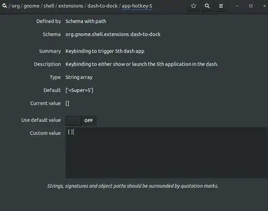 Screenshot of how this is done for supr+5 keyboard shortcut