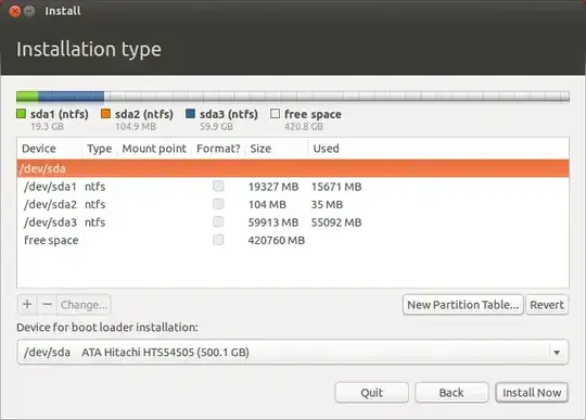 Image of printer dialogue showing a very long scroll bar