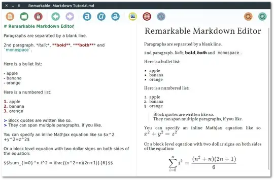 Screenshot of Remarkable Live Preview Remarkable Main Screenshot