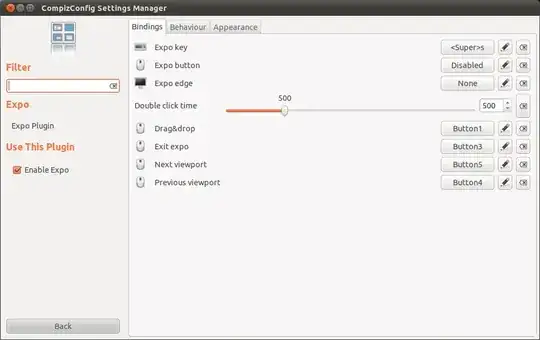 External display settings