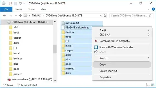 Copy/Paste ISO Contents