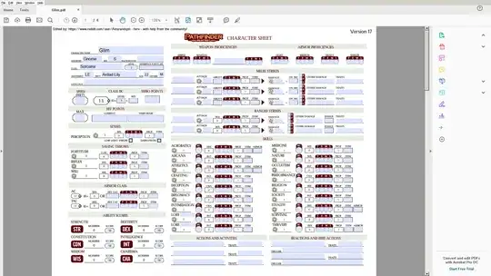 Acrobat Reader running in wine