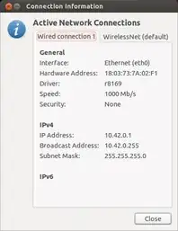 Connection Information