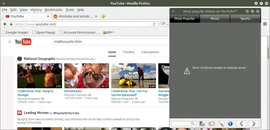 smtube failure with youtube working in the background