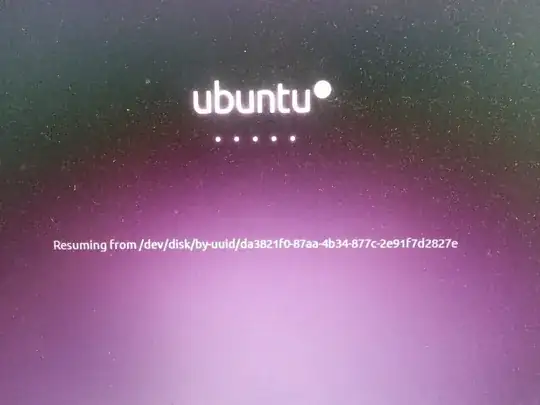 Disk manager of my laptop