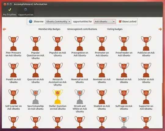The newly created launcher icon